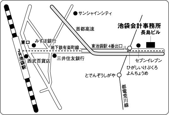 池袋会計事務所_地図