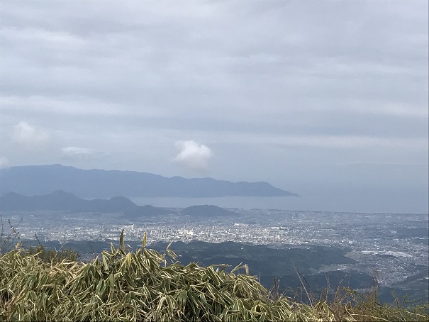 箱根より　沼津市街地　15