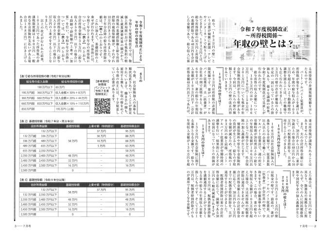 令和7年7月裏面