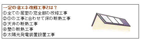 一定の省エネ改修工事とは?
