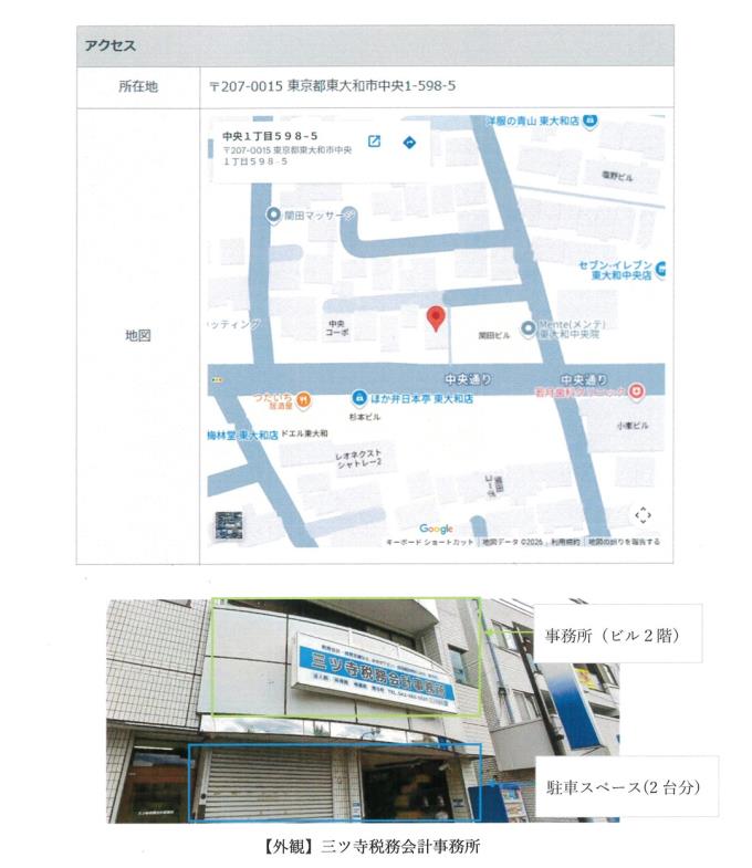 駐車場　三ツ寺会計